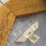 شومیز لینن H&M آستین بلند اورجینال - Image 2