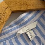 شومیز لینن H&M آستین بلند اورجینال - Image 2