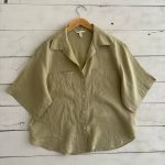 شومیز لینن H&M اورجینال