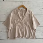 شومیز لینن H&M اورجینال